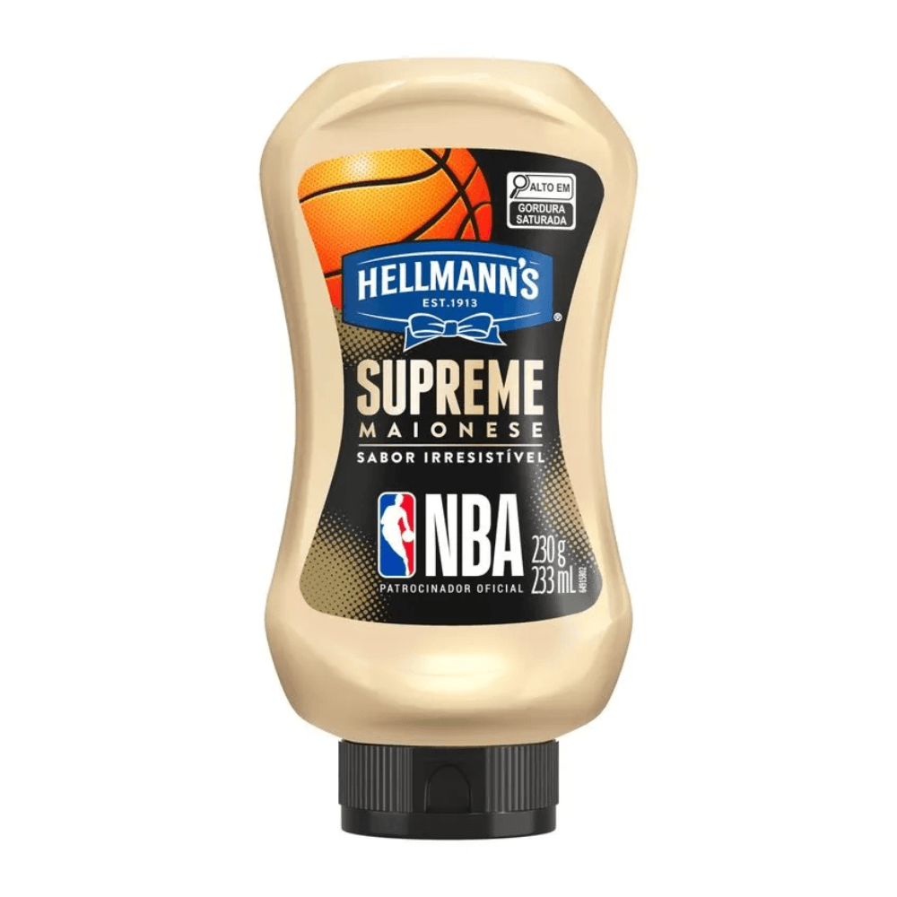 Maionese Hellmanns Supreme Squeeze 230g